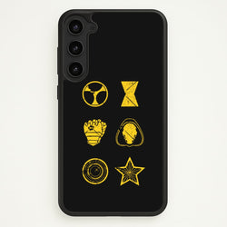 Antihero Symbols  - Thunderbolts Phone Case for Galaxy S23 Plus