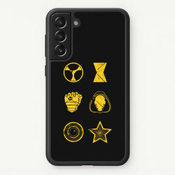 Antihero Symbols  - Thunderbolts Phone Case for Galaxy S22