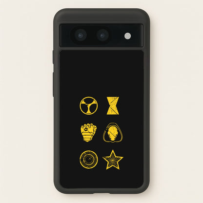 Antihero Symbols  - Thunderbolts Phone Case for Google Pixel 8a