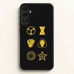 Antihero Symbols  - Thunderbolts Phone Case for Galaxy A36