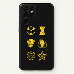 Antihero Symbols  - Thunderbolts Phone Case for Galaxy S21 Ultra