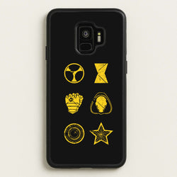 Antihero Symbols  - Thunderbolts Phone Case for Galaxy S9
