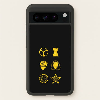 Antihero Symbols  - Thunderbolts Phone Case for Google Pixel 8 Pro