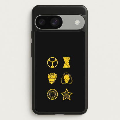 Antihero Symbols  - Thunderbolts Phone Case for Google Pixel 9 / 9 Pro