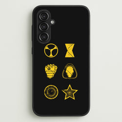 Antihero Symbols  - Thunderbolts Phone Case for Galaxy S23FE