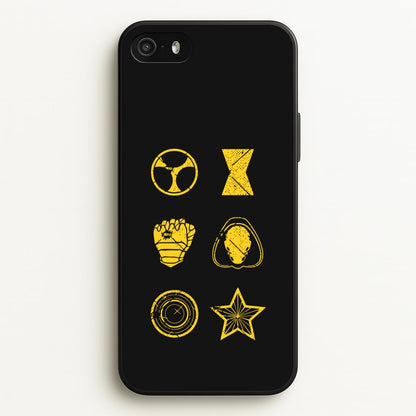 Antihero Symbols  - Thunderbolts Phone Case for iPhone 5 / 5s / SE 2016