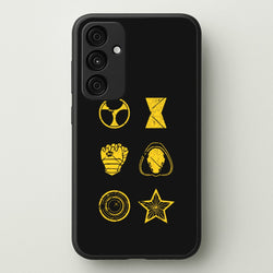 Antihero Symbols  - Thunderbolts Phone Case for Galaxy A55