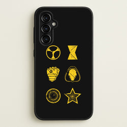 Antihero Symbols  - Thunderbolts Phone Case for Galaxy A54