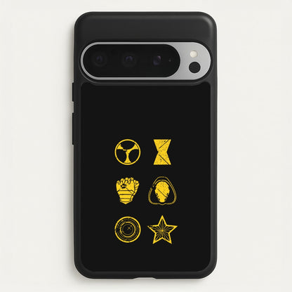 Antihero Symbols  - Thunderbolts Phone Case for Google Pixel 9 Pro XL