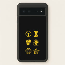 Antihero Symbols  - Thunderbolts Phone Case for Google Pixel 6