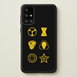 Antihero Symbols  - Thunderbolts Phone Case for Galaxy A71