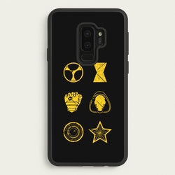 Antihero Symbols  - Thunderbolts Phone Case for Galaxy S9 Plus