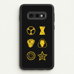 Antihero Symbols  - Thunderbolts Phone Case for Galaxy S10e