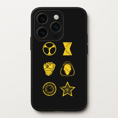 Antihero Symbols  - Thunderbolts Phone Case for iPhone 14 Pro Max