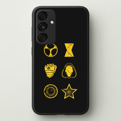 Antihero Symbols  - Thunderbolts Phone Case for Galaxy A35
