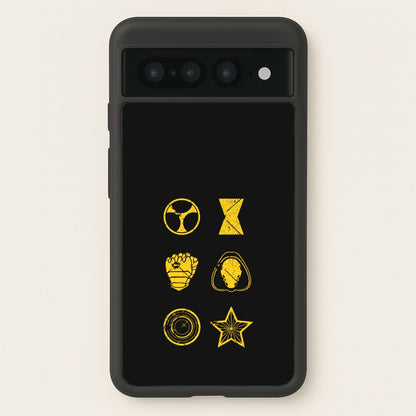 Antihero Symbols  - Thunderbolts Phone Case for Google Pixel 7 Pro