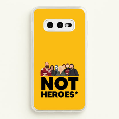 Not Heroes  - Thunderbolts Phone Case for Galaxy S10e