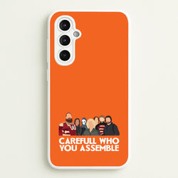 Careful Who You Assemble  - Thunderbolts Phone Case for Galaxy A14