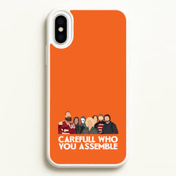 Careful Who You Assemble  - Thunderbolts Phone Case for iPhone XS Max