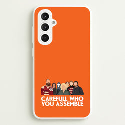 Careful Who You Assemble  - Thunderbolts Phone Case for Galaxy S23FE