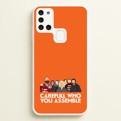 Careful Who You Assemble  - Thunderbolts Phone Case for Galaxy A21s