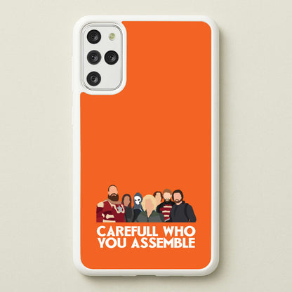 Careful Who You Assemble  - Thunderbolts Phone Case for Galaxy S20 Plus