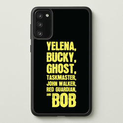 Antiheroes List  - Thunderbolts Phone Case for Galaxy S20
