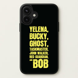 Antiheroes List Phone Case for iPhone 17