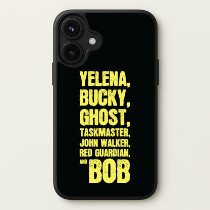 Antiheroes List Phone Case for iPhone 17