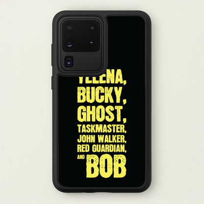 Antiheroes List  - Thunderbolts Phone Case for Galaxy S20 Ultra