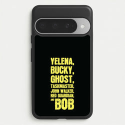 Antiheroes List Phone Case for Google Pixel 10 Pro XL