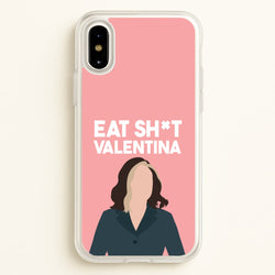 Eat Sh*t Valentina  - Thunderbolts Phone Case for iPhone X / XS