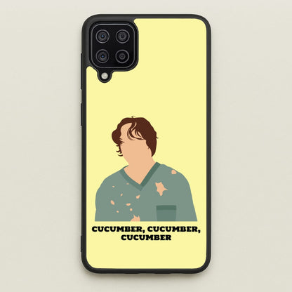 Cucumber, Cucumber, Cucumber  - Thunderbolts Phone Case for Galaxy A12