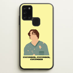 Cucumber, Cucumber, Cucumber  - Thunderbolts Phone Case for Galaxy A21s