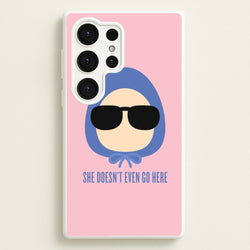 She Doesn't Even Go Here  - Mean Girls Phone Case for Galaxy S25 Ultra