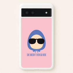 She Doesn't Even Go Here  - Mean Girls Phone Case for Google Pixel 7a