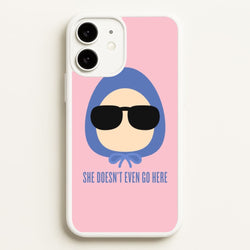 She Doesn't Even Go Here  - Mean Girls Phone Case for iPhone 11