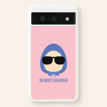 She Doesn't Even Go Here  - Mean Girls Phone Case for Google Pixel 8