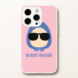 She Doesn't Even Go Here  - Mean Girls Phone Case for iPhone 14 Pro