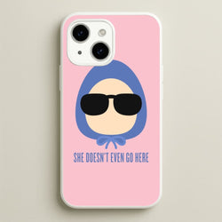 She Doesn't Even Go Here  - Mean Girls Phone Case for iPhone 15 Plus