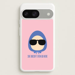 She Doesn't Even Go Here  - Mean Girls Phone Case for Google Pixel 9 / 9 Pro