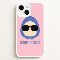 She Doesn't Even Go Here  - Mean Girls Phone Case for iPhone 13