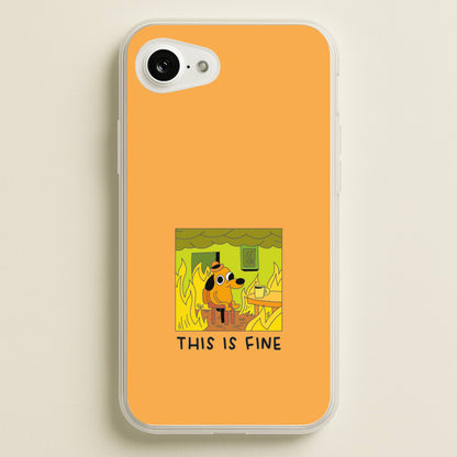 This Is Fine - Memes  - Memes Phone Case for iPhone 16e