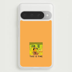 This Is Fine - Memes Phone Case for Google Pixel 10 Pro XL