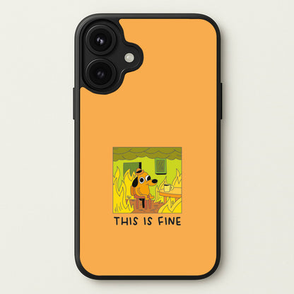 This Is Fine - Memes Phone Case for iPhone 17
