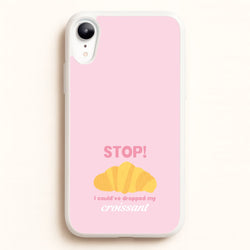 I Could've Dropped My Croissant - Memes  - Memes Phone Case for iPhone XR