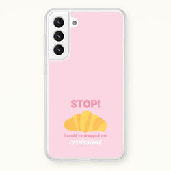 I Could've Dropped My Croissant - Memes  - Memes Phone Case for Galaxy S22 Plus