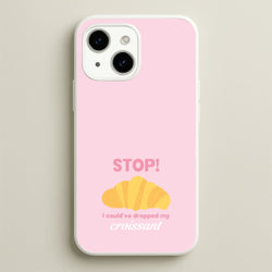 I Could've Dropped My Croissant - Memes  - Memes Phone Case for iPhone 15 Plus