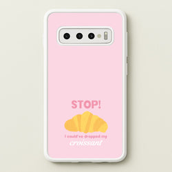 I Could've Dropped My Croissant - Memes  - Memes Phone Case for Galaxy S10 Plus