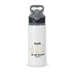 Look At All Those Chickens - Memes Active Water Bottle - Black